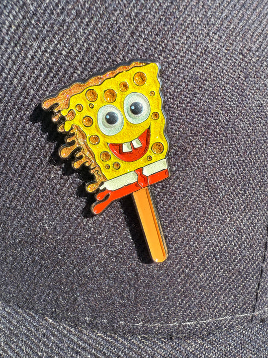 Melted SpongeBob Pin
